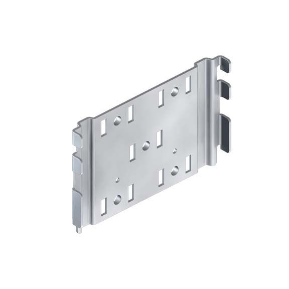 6 inch Fascia Base HM Bracket Zinc Plated Insert for Roller Shades
