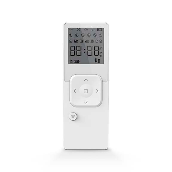 Vertilux VTi Escalate Celtic 6 Channel Timer Remote Control White